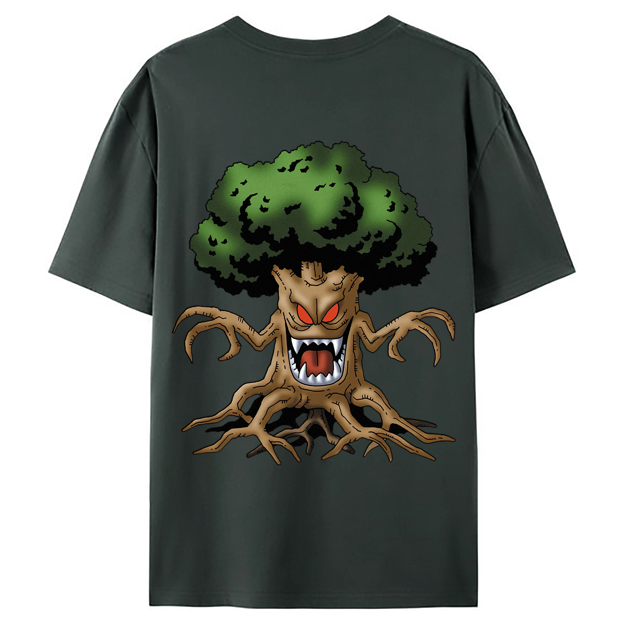 （画像用） ドラゴンクエスト Doragon Kuesuto Dragon Quest 綿100％ メンズ半袖Tシャツ（バックプリント） 通気性